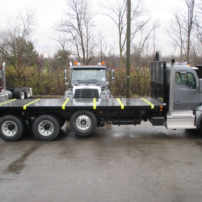 26' Flat body - standard lengths range from 10 to 26 feet